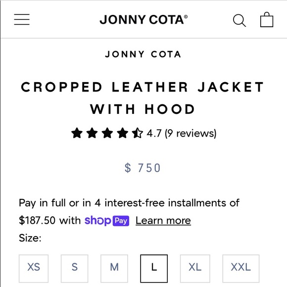 NWT  Jonny Cota Leather snd Sherpa 5⭐️Fave Hoodie Moto - Picture 8 of 11